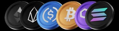 Supported cryptocurrencies